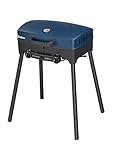 Enders® Camping Gasgrill EXPLORER NEXT, Grillen-, Kochen- und Backen Funktion, 2 Brenner Edelstahl, kleiner Grill, Balkon-Picknick-Camping-Grill mit Aluguss-Grillwanne #2103