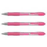 Pilot G2 07 Gelschreiber, Neonpink, 3 Stück