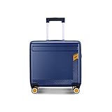 JIAWYJ Portable-Koffer/wiederaufladbares Gepäck Universal-Rad-weibliches kleines leichte Bord-Business-Trolley-Case/Commodity-Code: LWH-111 (Color : Blue)