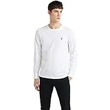 Polo Ralph Lauren Langarm-T-Shirt Custom Slim Fit (XL, White)