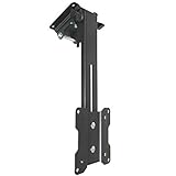 Drall Deckenhalterung - LCD LED Plasma Curved TV Monitor Deckenhalter - Schrägdach Campingwagen LKW zusammenklappbar VESA 75 100 schwarz Modell: L87B