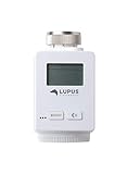 Lupus-Electronics 12130 Lupus Heizkörperthermostat V2 für die XT Alarmanlagen (Funk Heizungssteuerung, Smarthome Thermostat)