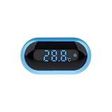 Jooheli Aquarium Thermometer,LED Digitalanzeige Hohe Präzision Elektronische Temperaturmessung Thermometer für Kaltwasser Süßwasser M