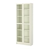 IKEA BILLY / OXBERG Bücherregal, Weiß, 80 x 202 x 28