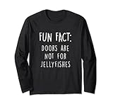 Doors are Not for Quallen Funny Animal Pun Humor Lang
