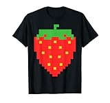 Erdbeerfruchtliebhaber Fruitarian Strawberries Berry Farm T-S