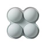 Halbkugel Silikonform Backform für DIY Handgemachtes Backen, 3D Kuchenform Schokoladenform, Hergestellt aus lebensmittelechtem Silikon Hitzebeständig für DIY Tischdekoration Hochzeit, BPA-frei (Blau)