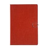 MOJ Journal Tagebuch Zeitschriften A5 Notebook Zeichnung Täglich Wöchentlich Planner Agenda Buch Time Management Schulbedarf Geschenk (Color : Brown)