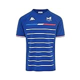 Kappa T-Shirt Arglan Fernando Alonso BWT Alpine F1 Team, offizielle Formel 1, blau, XXL