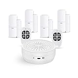 WiFi-Türalarmsystem, Smart Home Starter Kit, Tuya WiFi Smart Home Alarmsystem Drahtloser Einbruchalarm Tuya Smart Life App-Steuerung