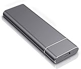 Externe SSD-Festplatte für Laptops und Desktop-PCs (2 TB, schwarz)