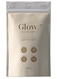 Glow25® Collagen Pulver [500g] - aus zertifizierter Weidehaltung – Kollagen Hydrolysat Peptide Typ 1, 2 und 3 - ohne Z