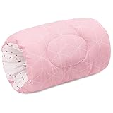 Bellochi Klein Stillkissen Stillmuff - für Unterwegs - 100% Baumwolle - Praktisches Komfortables Arm Kissen - ÖKO-TEX Zertifiziert - 24 x 18