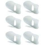 Kinky-Ped 6x Zehenspreizer Hallux Valgus Korrektur Soft Silikon Gel, Orthopädisch bei Hallux-Valgus Zehenschutz B