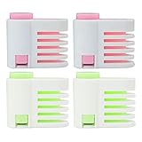 ARTOCT 4Pcs DIY Kuchen-Brot-Schneider, Kuchenschneider Fixierwerkzeug, 5-Schicht-Nivellierer-Schneider Einstellbare Kuchen-Nivellierer-Schneider geschichtet für Brot-Toast-Kuchen-Küche-Werkzeug