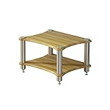Audio-Stand-Stand-Mediengeräte Bodenständer-Lautsprecher-Stand mit Stoßdämpfung Fußnagelregal Kleiner Bücherregal 1/2/3 Schicht (Color : A, Size : 2)