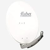 Fuba DAA 780 W Aluminium-Satelliten-Parabolantenne (38,50 dB, Große 78 cm) weiß