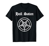 Hagel Satan – Pentagramm der Devil T-Shirt 666