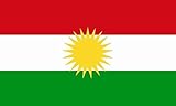 U24 Fahne Flagge Kurdistan 60 x 90