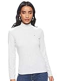 Tommy Jeans Damen TJW HYBRID Longsleeve Sportpullover, Grau (Grey PPP), (Herstellergröße:M)