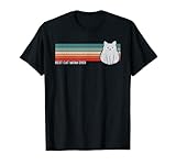 Best Cat Mom Ever Katzenmutter, Retro-Design, Used-Look T-S