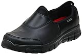 Skechers Women Sure Track Work Shoes, Black (Black Leather Bbk), 6 UK (39 EU)