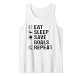 Handball Torwart Eat Sleep Save Goals Handball Tank Top