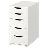 IKEA Alex Schubladenelement in weiß; (36x70cm)
