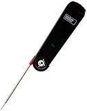 Weber 6752 Digitalthermometer klappbar, Edelstahl, 3,2 x 10,8 x 5