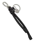 Liebeskind Berlin VALERIA Keyring Schlüsselanhänger, Onesize (HxBxT 1cm x 15cm x 0cm ), black