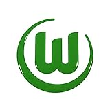 VfL Wolfsburg Autoaufkleber Logo 3D grü