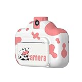 QSYY High-Definition-Digitalkamera Mit Hoher Definition Von Kindern, 20 Millionen Pixel, 2,4-Zoll-Display, Mit 32G Speicherkarten-Druckpapier, Geschenke Für Jungen Und Mädchen,R