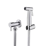 LOSCHEN Bidet Toilettensprüher, Hand Bidet Sprayer, Bidet Handbrause , Edelstahl Duschkopf Bidet Armaturen für Haustierbad /Körperpflege/WC