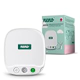 Neno® SENTE Inhalator, Kompressor Vernebler mit Mundstück und Maske für Erwachsene und Kinder, bei Erkältungen oder Asthma mit extra viel Zubehör und langem S