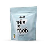 yfood Pulver | Leckere Trinkmahlzeit für unterwegs | THIS IS FOOD Pulver | 17 Mahlzeiten | 26 Vitamine und Mineralstoffe | 1,5kg B