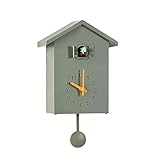 Moderne Kuckucksuhr, Vogelgesang Glockenspiel inspirierte Design-Wanduhr für Wohnzimmer Kinder Schlafzimmer Küche Büro Wohnkultur Dek