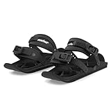 Snowfeet Basic - Mini Ski Skates für den Schnee | Ski für Winterschuhe | Kurze Snowskates Snowblades Skiboards | Das echte Orig