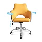 Ergonomisches Design Schreibtisch Computerstuhl Home Office Konferenz Stuhl Drehbarer Atmungsaktiver PU-Leder Arbeitsstuhl Student S