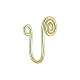Afrikanische Nasenmanschette, Unisex Nasenring Clip auf Fake Faux Nasenmanschette für Nicht Durchbohrte Nase Frauen Faux Piercing Schmuck N