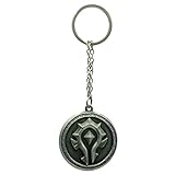 ABYstyle World of Warcraft 3D Schlüsselanhänger Horde, Grau, H. 5 cm x B. 4,5