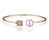 Dream Inn Armbänder/Bracelet ✿ 925 Silver 0.3 mil gold plated ✿ Perl ✿ - Gegen Allergien, Damen Geschenke, Frauen Schmuck, Mama/Freundin Geburtstag Geschenk