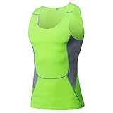 JinFZ Tank Top Herren Schnell Trocknend Lässig Atmungsaktiv Herren Rundhals Top Sommer Sport Fitness Lauftraining Stretch Herren Sportshirt E-Green 3XL