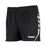 hummel Damen Auth Charge Poly Shorts Wo Black, M