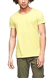 Q/S by s.Oliver Herren T-Shirt aus Leinenmix citrus yellow XL