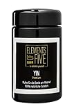 ELEMENTS OF FIVE Yin Premium – Pflanzliches Ergänzungsmittel inspiriert von der chinesischen Kräuterlehre mit Weißdorn & Lavendel für einen gesunden und besseren Schlaf, Ohne Zusätze, Vegan, - 60 g