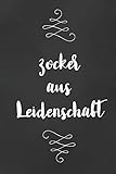 Zocker: DIN A5 • 120 Seiten Punkteraster • Kalender • Notizbuch • Notizblock • Block • Terminkalender • Abschied • Abschiedsgeschenk • Ruhestand • Arbeitskollege • Geburtstag