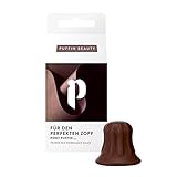 pony puffin Chocolate - Schokobraun Besonders Für Braunes Haar Fülliger Pferdeschwanz Frisurenhilfe Zopf Hilfe Haarstyling (/ chocolate)