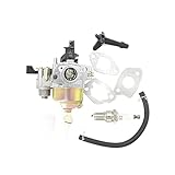 Roller Carburetor V& ergaser Für GX120 Gx160 5, 5 PS Für GX200 6, 5 PS 168F Für Rasenmäher Mit Luftfilterdichtung Ölleitungssatz Vergaser (Color : Set)