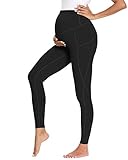 Love2Mi Sporthose für Schwangerschaft Umstandsmode Yogahose Leggings mit T