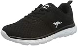KangaROOS Damen KN-Bumpy Sneaker, Jet Black 5001, 39 EU